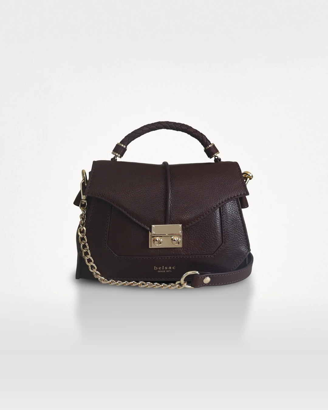 Flore sort café-taske forfra