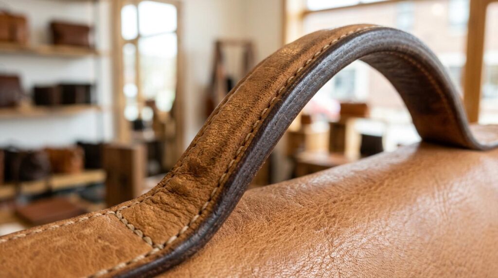 hvordan genkender man ægte læder