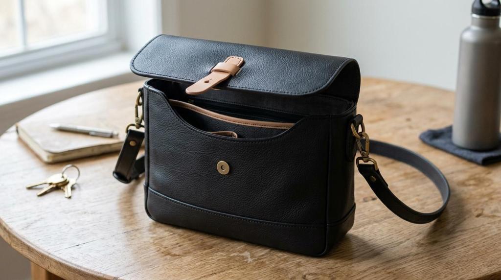 crossbody taske stor